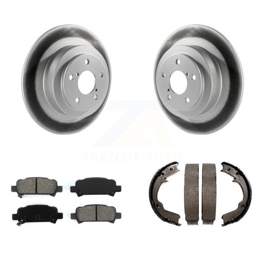 Coated Disc Rotors and Semi-Metallic Brake Pads Kit-KGS-103034 - Kit.bestparts.ca