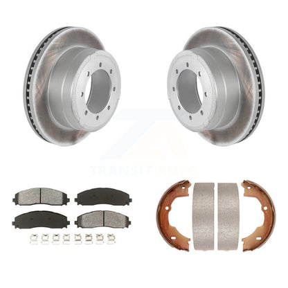 Coated Disc Rotors and Semi-Metallic Brake Pads Kit-KGS-103038 - Kit.bestparts.ca