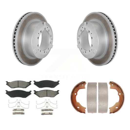 Coated Disc Rotors and Semi-Metallic Brake Pads Kit-KGS-103039 - Kit.bestparts.ca