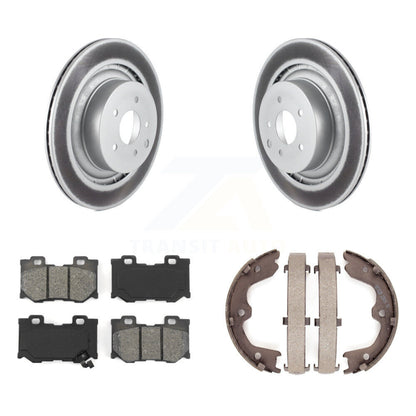 Coated Disc Rotors and Semi-Metallic Brake Pads Kit-KGS-103046 - Kit.bestparts.ca