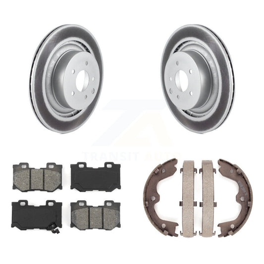 Coated Disc Rotors and Semi-Metallic Brake Pads Kit-KGS-103046 - Kit.bestparts.ca