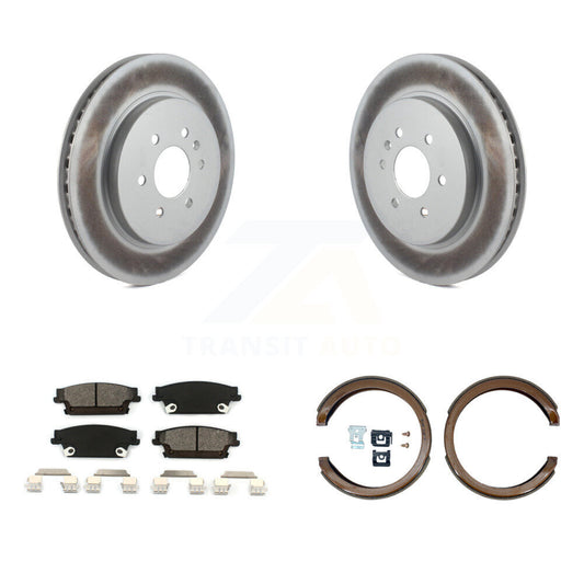 Coated Disc Rotors and Semi-Metallic Brake Pads Kit-KGS-103049 - Kit.bestparts.ca
