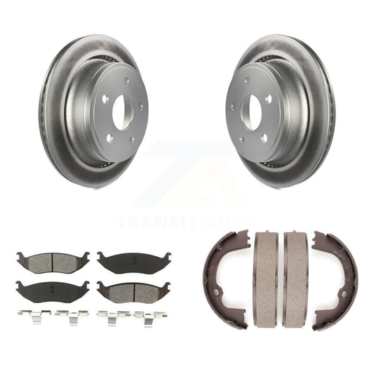 Coated Disc Rotors and Semi-Metallic Brake Pads Kit-KGS-103054 - Kit.bestparts.ca
