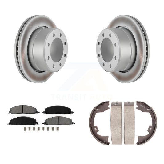 Coated Disc Rotors and Semi-Metallic Brake Pads Kit-KGS-103055 - Kit.bestparts.ca