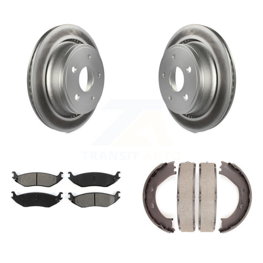 Coated Disc Rotors and Semi-Metallic Brake Pads Kit-KGS-103056 - Kit.bestparts.ca