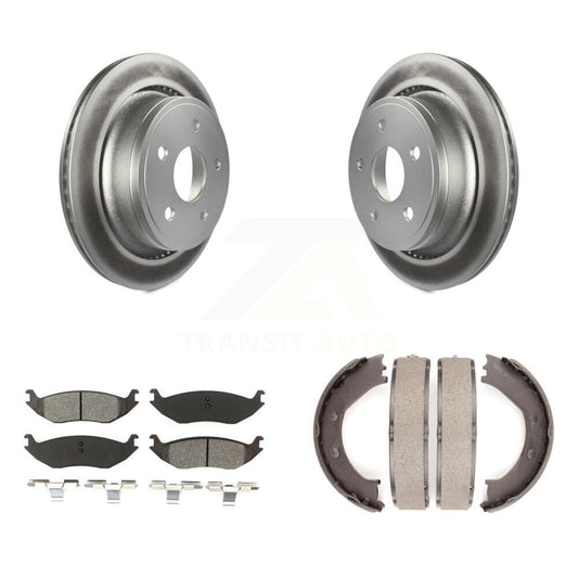 Coated Disc Rotors and Semi-Metallic Brake Pads Kit-KGS-103057 - Kit.bestparts.ca