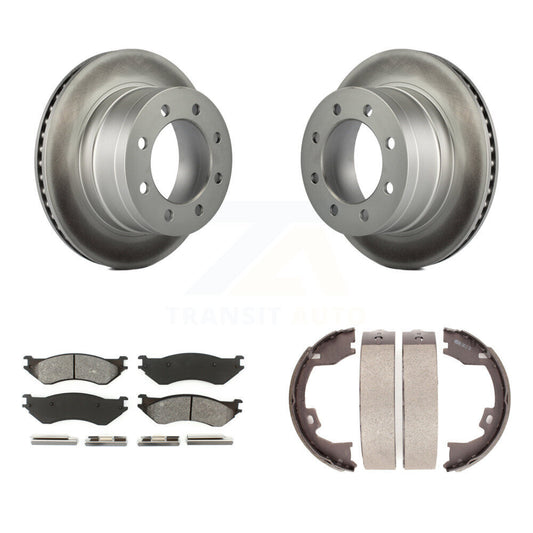 Coated Disc Rotors and Semi-Metallic Brake Pads Kit-KGS-103058 - Kit.bestparts.ca
