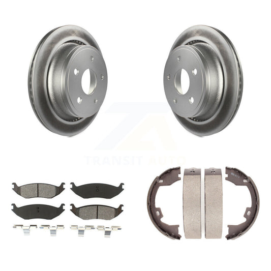Coated Disc Rotors and Semi-Metallic Brake Pads Kit-KGS-103059 - Kit.bestparts.ca