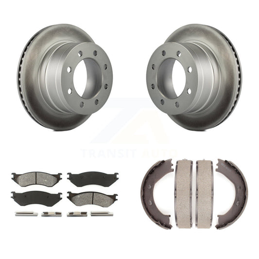 Coated Disc Rotors and Semi-Metallic Brake Pads Kit-KGS-103061 - Kit.bestparts.ca
