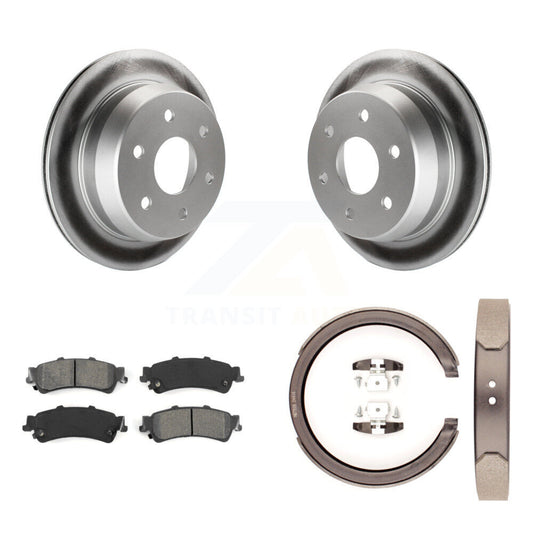 Coated Disc Rotors and Semi-Metallic Brake Pads Kit-KGS-103063 - Kit.bestparts.ca