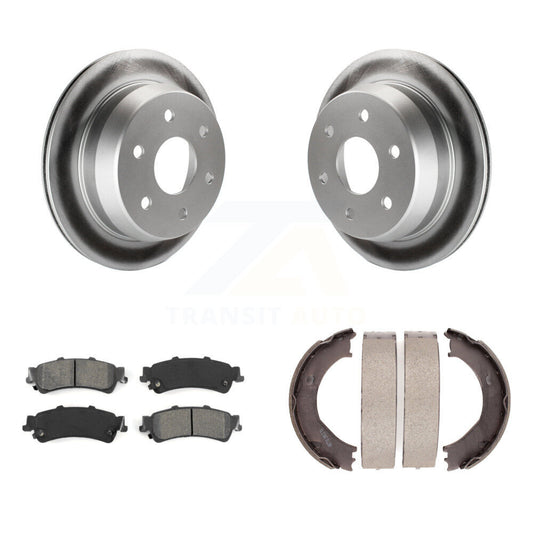 Coated Disc Rotors and Semi-Metallic Brake Pads Kit-KGS-103066 - Kit.bestparts.ca
