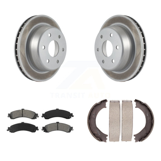 Coated Disc Rotors and Semi-Metallic Brake Pads Kit-KGS-103067 - Kit.bestparts.ca