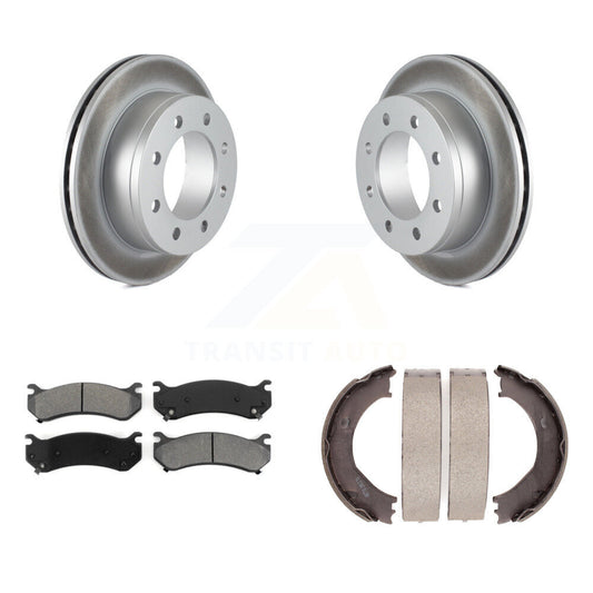Coated Disc Rotors and Semi-Metallic Brake Pads Kit-KGS-103070 - Kit.bestparts.ca