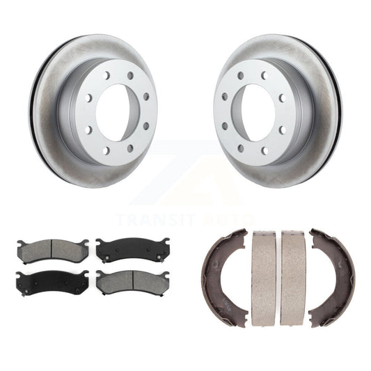 Coated Disc Rotors and Semi-Metallic Brake Pads Kit-KGS-103071 - Kit.bestparts.ca