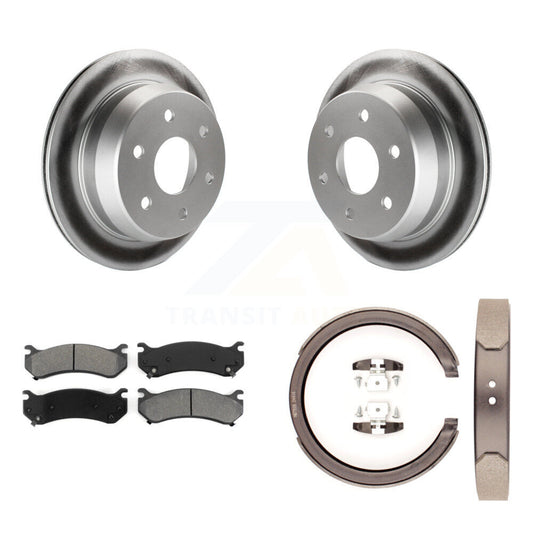Coated Disc Rotors and Semi-Metallic Brake Pads Kit-KGS-103074 - Kit.bestparts.ca