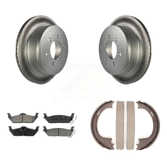 Coated Disc Rotors and Semi-Metallic Brake Pads Kit-KGS-103076 - Kit.bestparts.ca