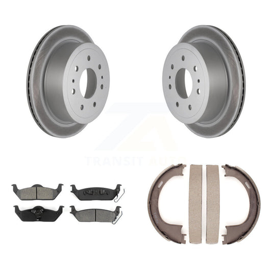 Coated Disc Rotors and Semi-Metallic Brake Pads Kit-KGS-103077 - Kit.bestparts.ca