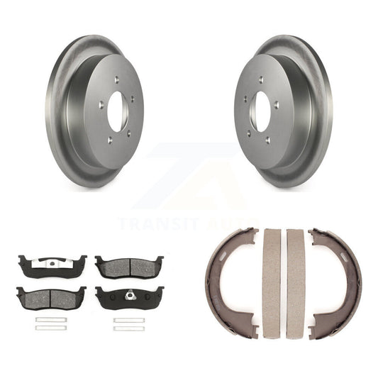 Coated Disc Rotors and Semi-Metallic Brake Pads Kit-KGS-103078 - Kit.bestparts.ca