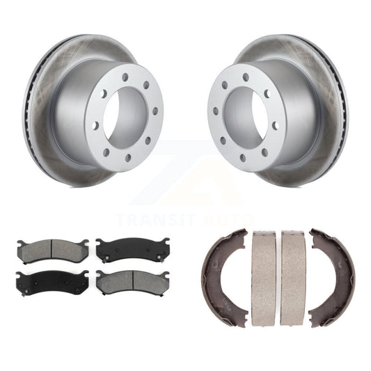 Coated Disc Rotors and Semi-Metallic Brake Pads Kit-KGS-103081 - Kit.bestparts.ca