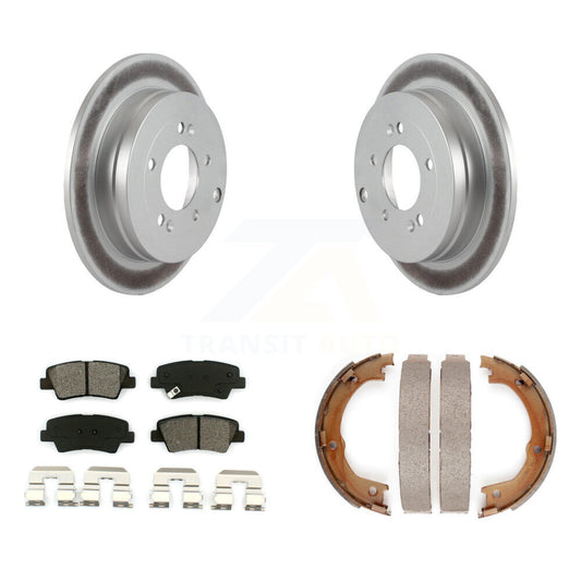 Coated Disc Rotors and Semi-Metallic Brake Pads Kit-KGS-103086 - Kit.bestparts.ca