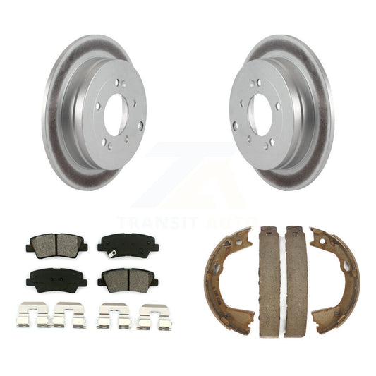 Coated Disc Rotors and Semi-Metallic Brake Pads Kit-KGS-103087 - Kit.bestparts.ca
