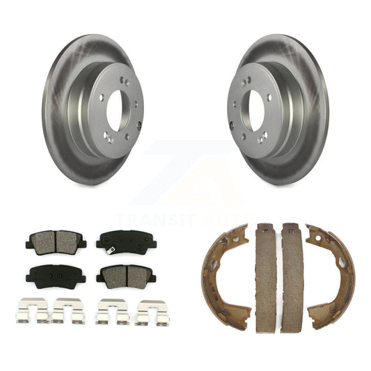 Coated Disc Rotors and Semi-Metallic Brake Pads Kit-KGS-103088 - Kit.bestparts.ca