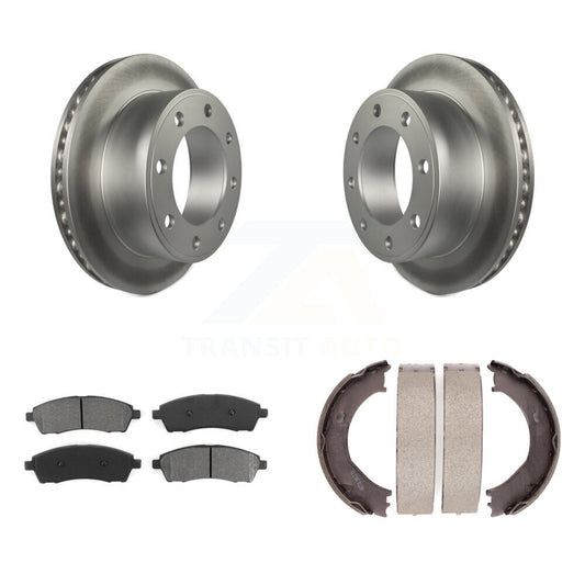 Coated Disc Rotors and Semi-Metallic Brake Pads Kit-KGS-103097 - Kit.bestparts.ca