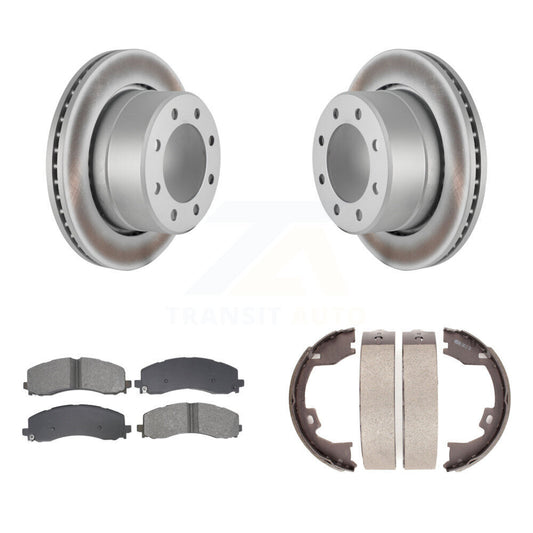 Coated Disc Rotors and Semi-Metallic Brake Pads Kit-KGS-103116 - Kit.bestparts.ca