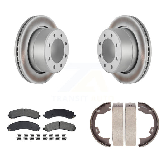 Coated Disc Rotors and Semi-Metallic Brake Pads Kit-KGS-103117 - Kit.bestparts.ca