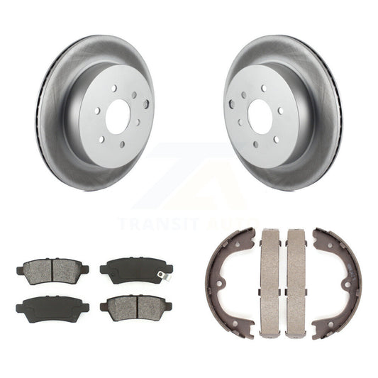 Coated Disc Rotors and Semi-Metallic Brake Pads Kit-KGS-103119 - Kit.bestparts.ca