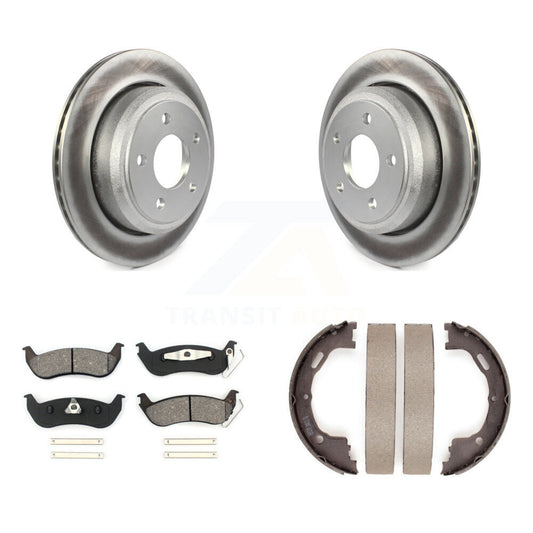 Coated Disc Rotors and Semi-Metallic Brake Pads Kit-KGS-103132 - Kit.bestparts.ca