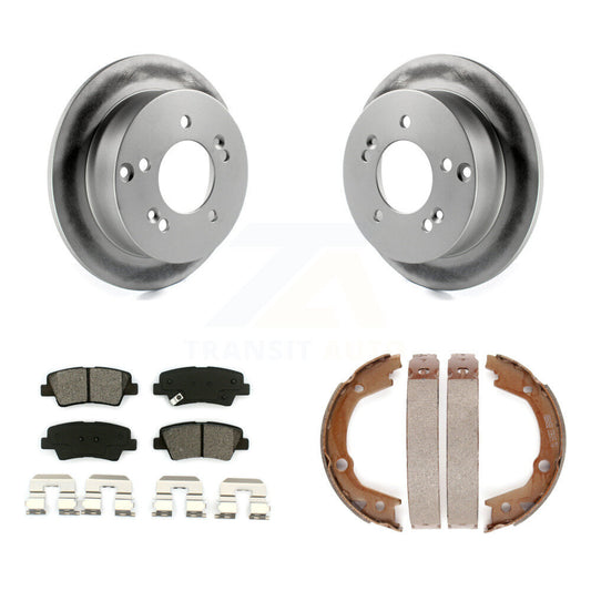 Coated Disc Rotors and Semi-Metallic Brake Pads Kit-KGS-103137 - Kit.bestparts.ca