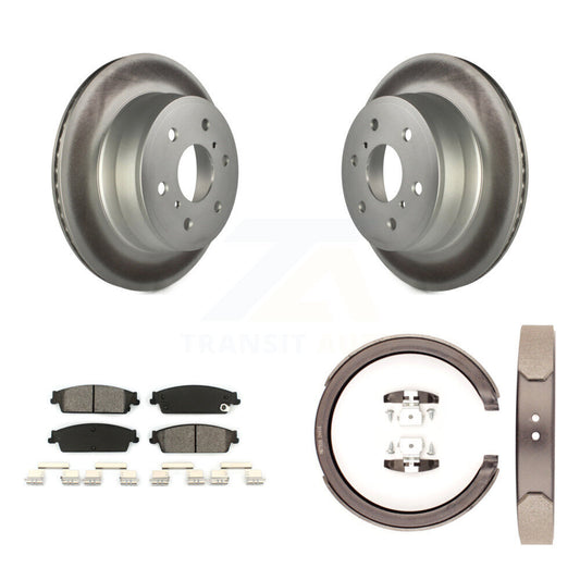 Coated Disc Rotors and Semi-Metallic Brake Pads Kit-KGS-103139 - Kit.bestparts.ca