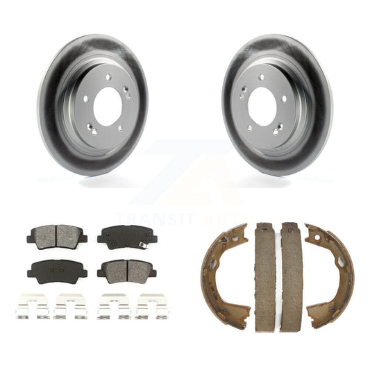 Coated Disc Rotors and Semi-Metallic Brake Pads Kit-KGS-103147 - Kit.bestparts.ca