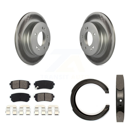 Coated Disc Rotors and Semi-Metallic Brake Pads Kit-KGS-103148 - Kit.bestparts.ca