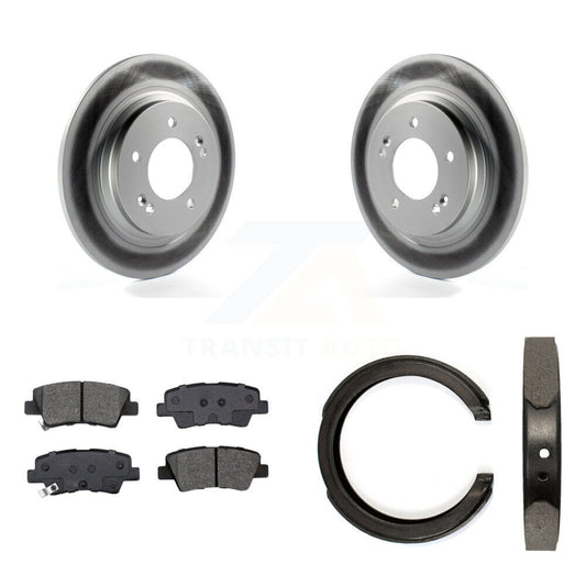 Coated Disc Rotors and Semi-Metallic Brake Pads Kit-KGS-103151 - Kit.bestparts.ca