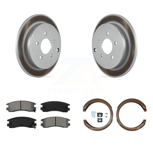 Coated Disc Rotors and Semi-Metallic Brake Pads Kit-KGS-103157 - Kit.bestparts.ca