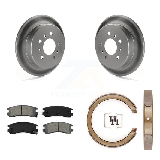 Coated Disc Rotors and Semi-Metallic Brake Pads Kit-KGS-103158 - Kit.bestparts.ca