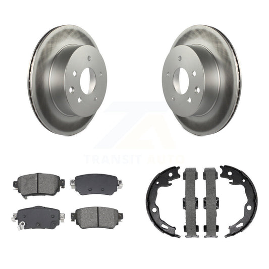 Coated Disc Rotors and Semi-Metallic Brake Pads Kit-KGS-103161 - Kit.bestparts.ca