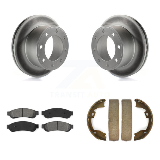 Coated Disc Rotors and Semi-Metallic Brake Pads Kit-KGS-103163 - Kit.bestparts.ca