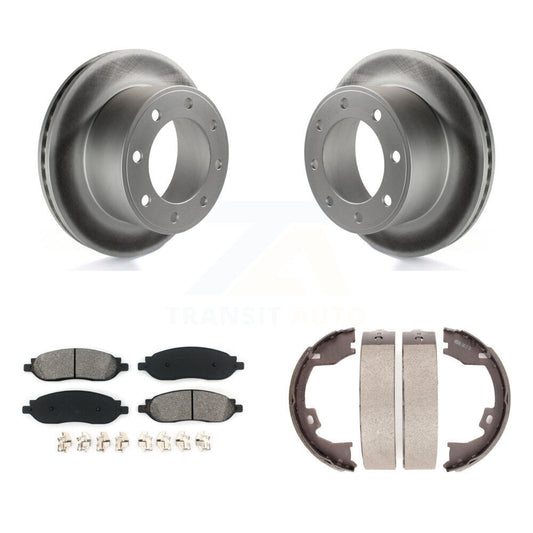 Coated Disc Rotors and Semi-Metallic Brake Pads Kit-KGS-103164 - Kit.bestparts.ca