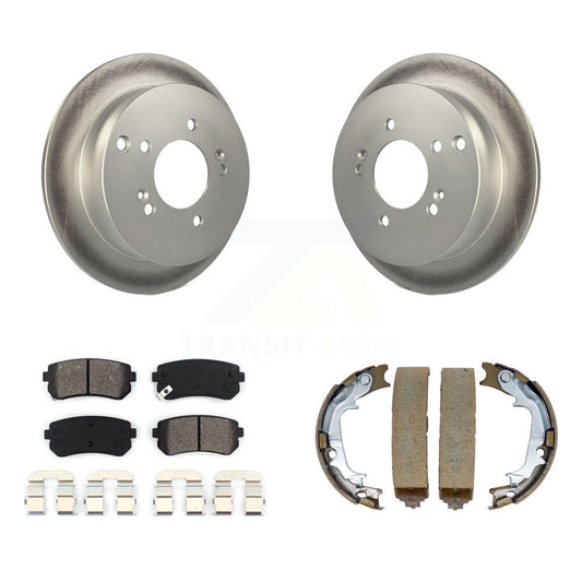 Coated Disc Rotors and Semi-Metallic Brake Pads Kit-KGS-103166 - Kit.bestparts.ca