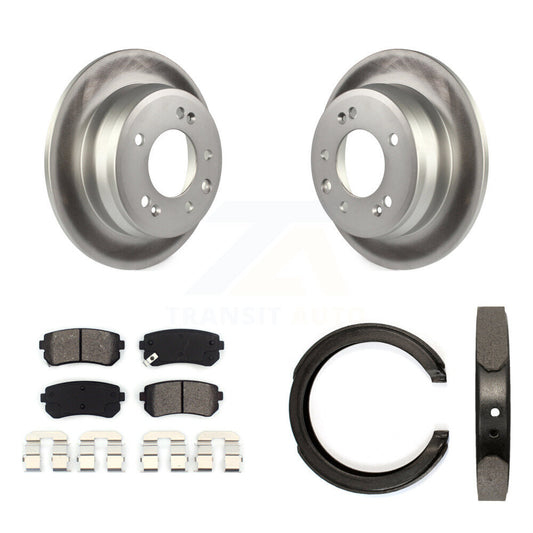 Coated Disc Rotors and Semi-Metallic Brake Pads Kit-KGS-103168 - Kit.bestparts.ca
