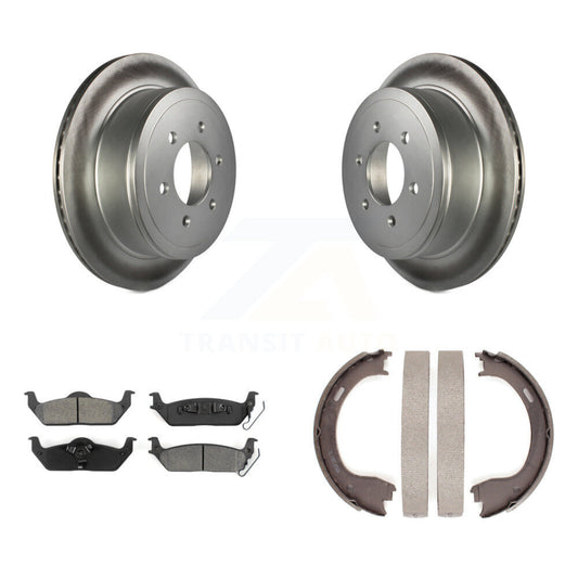 Coated Disc Rotors and Semi-Metallic Brake Pads Kit-KGS-103171 - Kit.bestparts.ca