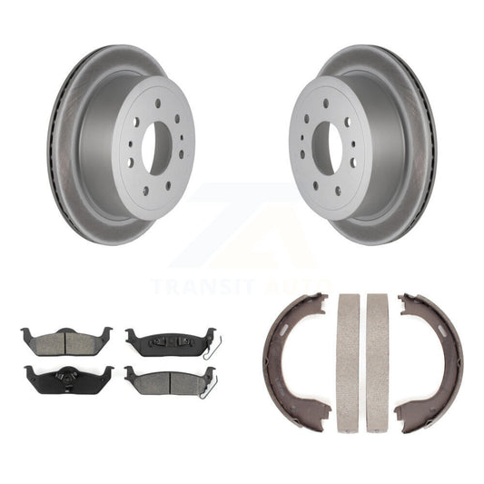 Coated Disc Rotors and Semi-Metallic Brake Pads Kit-KGS-103172 - Kit.bestparts.ca