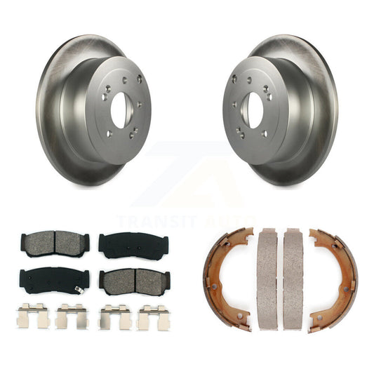 Coated Disc Rotors and Semi-Metallic Brake Pads Kit-KGS-103175 - Kit.bestparts.ca