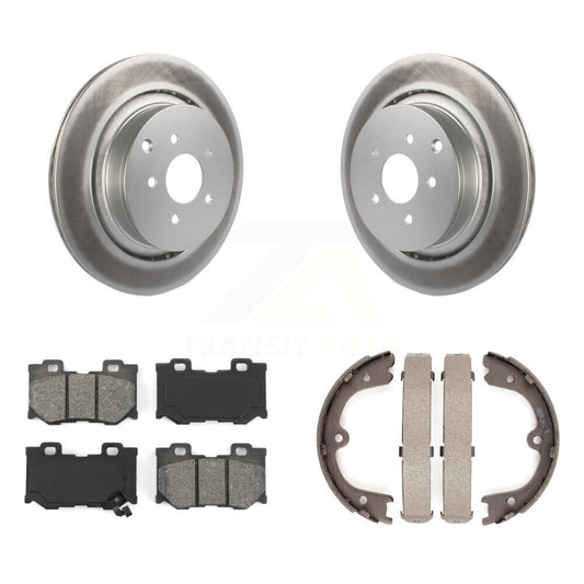 Coated Disc Rotors and Semi-Metallic Brake Pads Kit-KGS-103182 - Kit.bestparts.ca