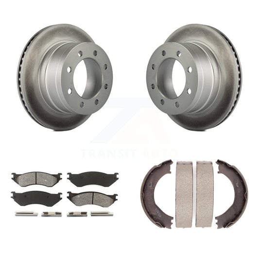 Coated Disc Rotors and Semi-Metallic Brake Pads Kit-KGS-103193 - Kit.bestparts.ca