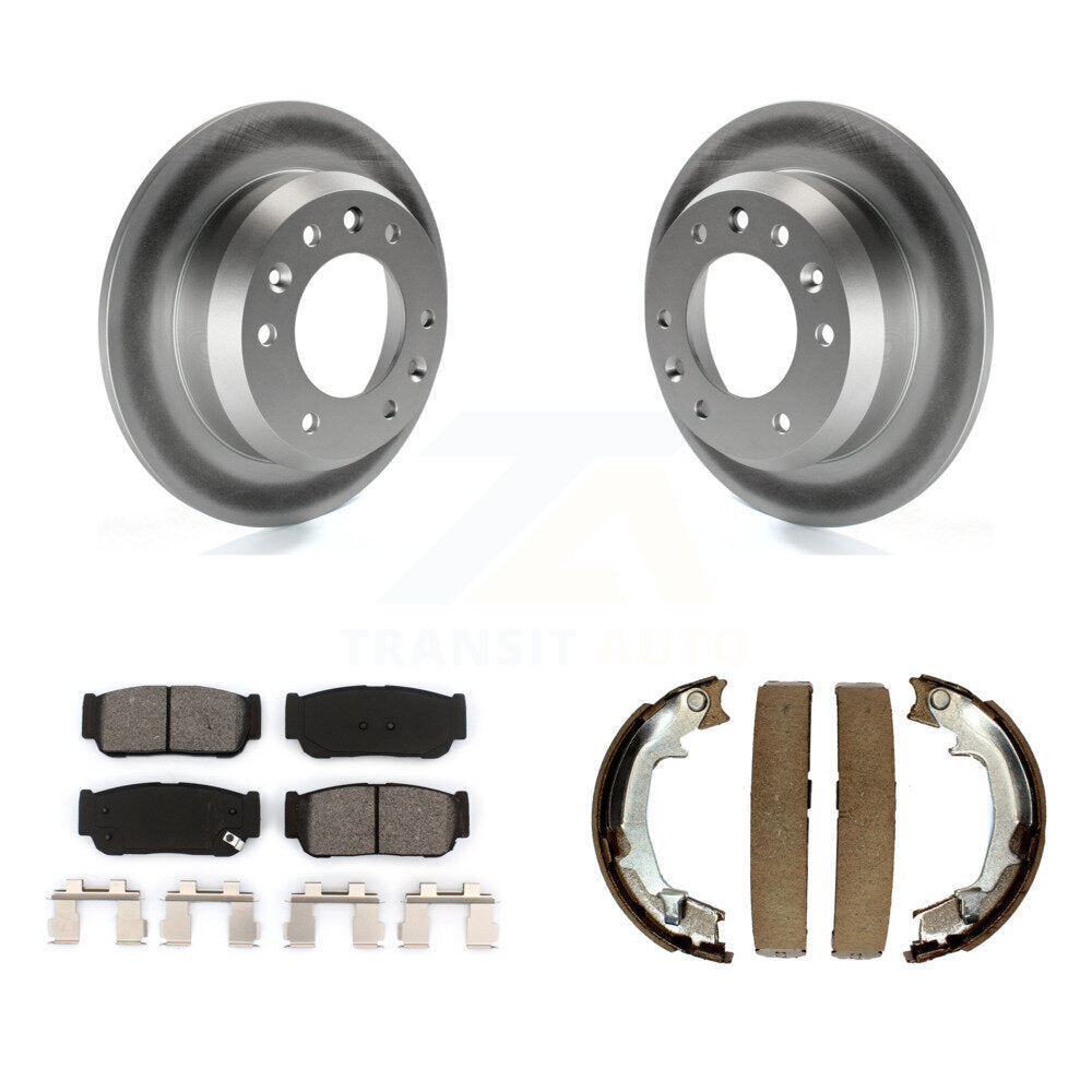 Coated Disc Rotors and Semi-Metallic Brake Pads Kit-KGS-103205 - Kit.bestparts.ca
