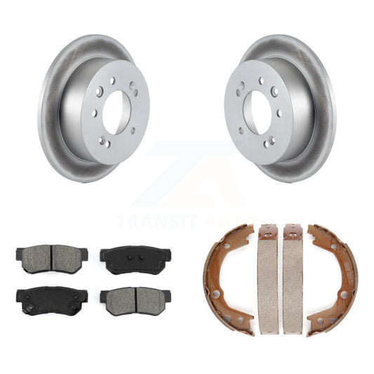 Coated Disc Rotors and Semi-Metallic Brake Pads Kit-KGS-103222 - Kit.bestparts.ca